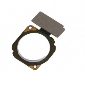 Huawei P8 Lite 2017 / P9 Lite 2017 / Nova 3 / Honor 8 / Honor 9 Lite / Honor Play (vingerafdruk) connector (wit)