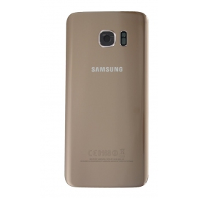 Samsung G935F Galaxy S7 Edge achterkant (gouden) (gebruikt grade B Platinum, origineel)