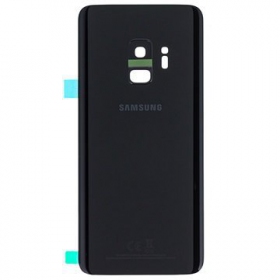 Samsung G960F Galaxy S9 achterklep zwart (Midnight Black) (gebruikt, graad A, origineel)