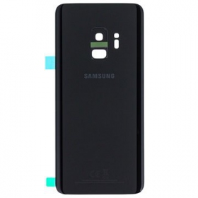 Samsung G960F Galaxy S9 achterkant cover zwart (Midnight Black) (gebruikt grade B, origineel)