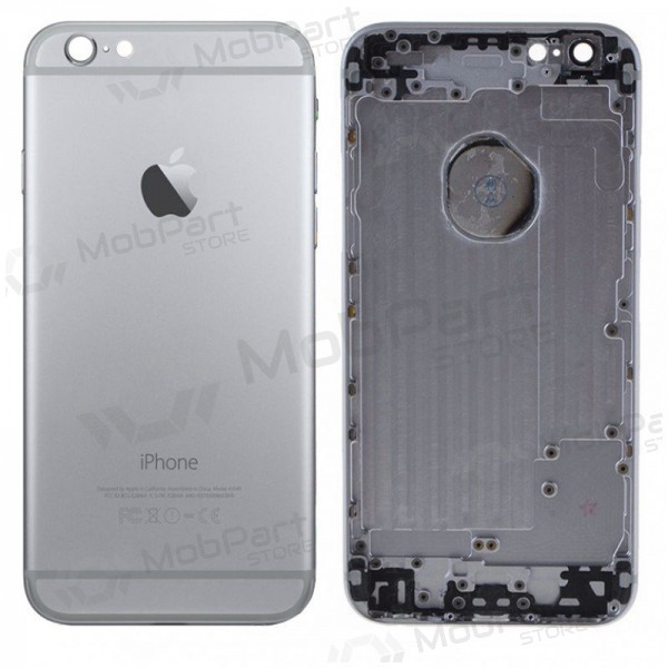 Apple iPhone 6 achterkant grijs (space grey) (gebruikt grade B, origineel)