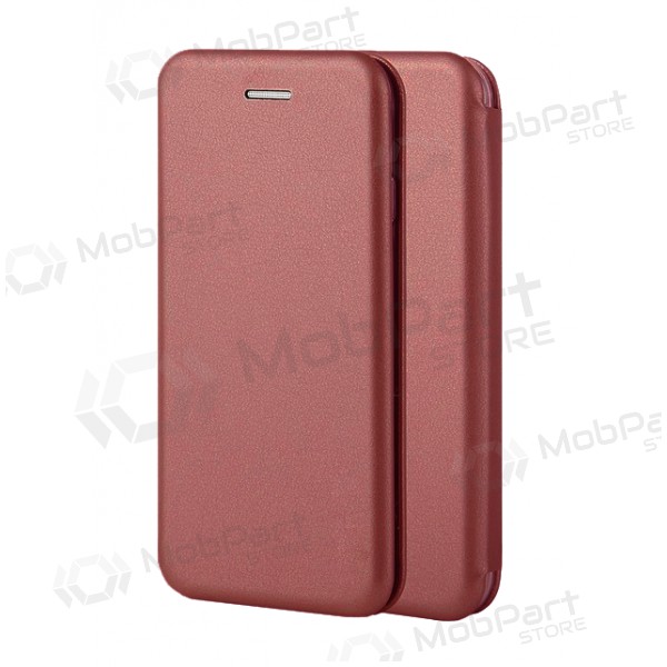 Apple iPhone XS Max hoesje -Book Elegance- (bordeaux)