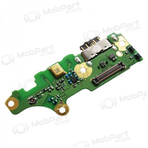 Nokia 7.1 oplaadconnector en microfoon