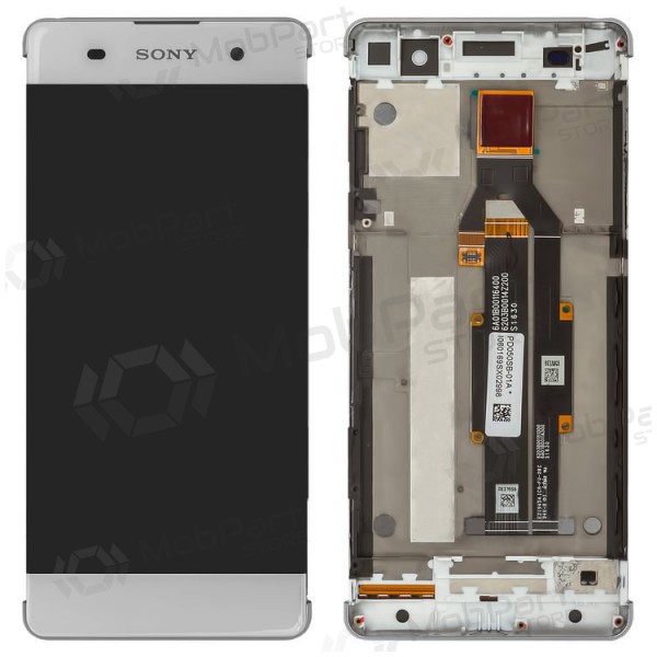 Sony F3111 / F3112 Xperia XA scherm (wit) (met een frame) (service pack) (origineel)