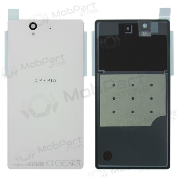Sony Xperia Z L36h C6602 / Xperia Z C6603 achterste batterijdeksel (wit)