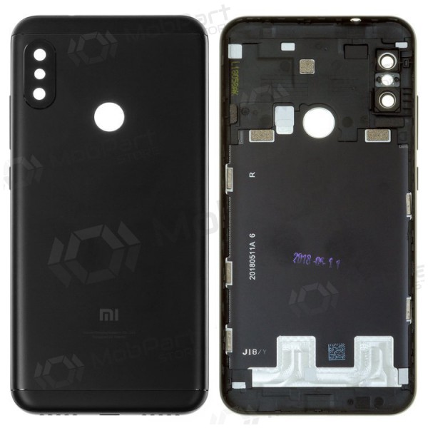 Xiaomi Mi A2 Lite / Redmi 6 Pro achterkant (zwart)