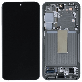 Samsung Galaxy S23 scherm (groen) (met frame) (origineel)