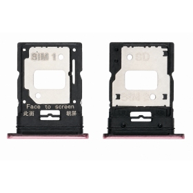 Xiaomi Mi 11 Lite 4G / 5G / 5G NE 2021 SIM-kaarthouder (roze)