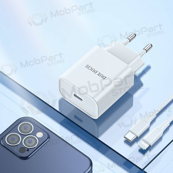Lader Dux Ducis C50 PD 20W Quick Charge (wit)