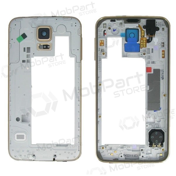 Samsung G900F Galaxy S5 binnenbehuizing (gouden)
