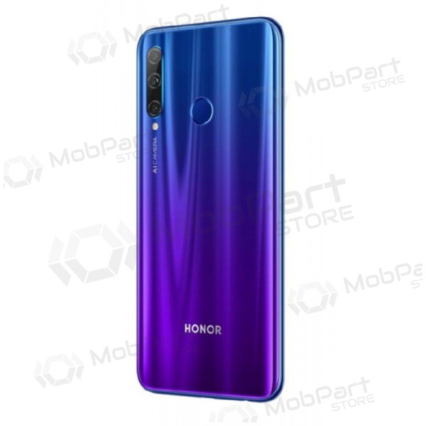 Huawei Honor 20 Lite achterklep blauw (Phantom Blue) (gebruikt, kwaliteit C, origineel)