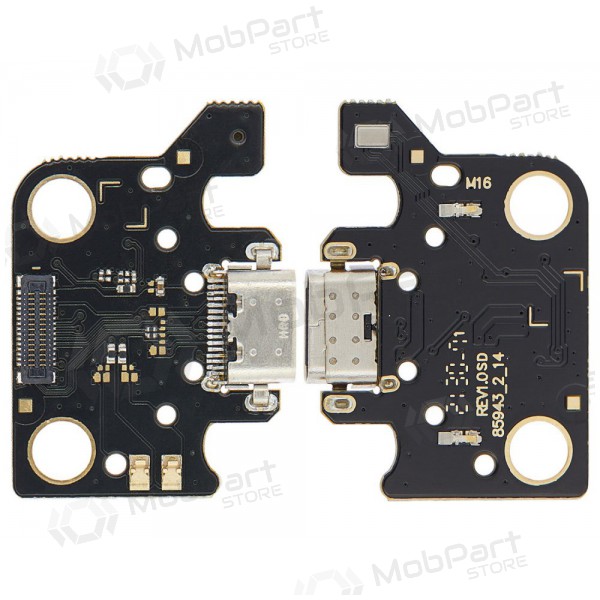 Samsung T500 / T505 Galaxy Tab A7 10.4 2020 oplaadpoort en microfoon aansluiting (service pack) (origineel)