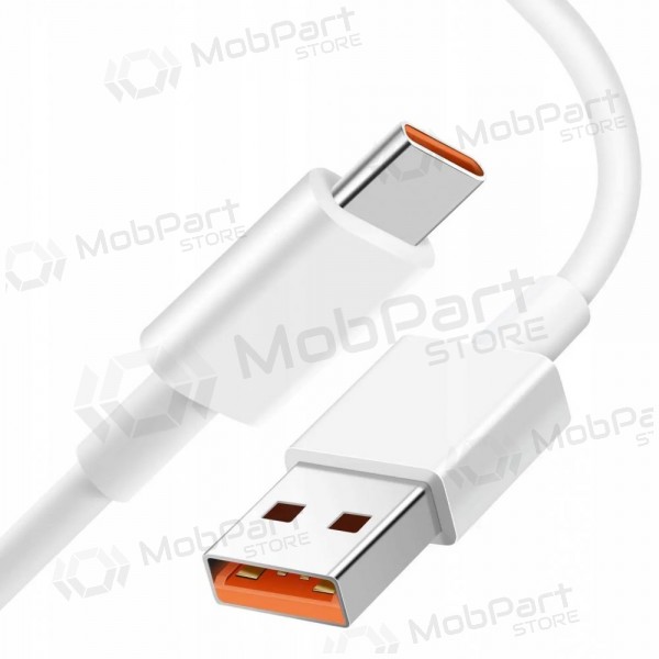 USB kabel Xiaomi USB-A to USB-C 6A 1.0m wit