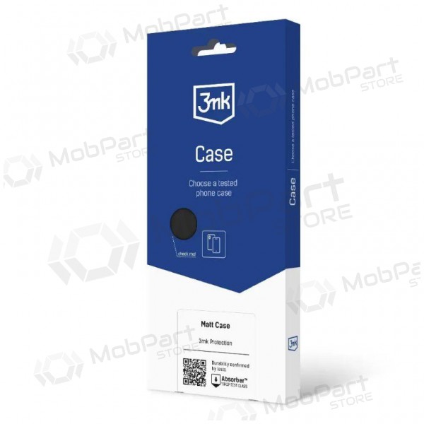 Apple iPhone 15 Plus hoesje -3MK Matt Case- (zwart)