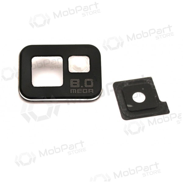 Samsung i9100 Galaxy S2 / i9105 Galaxy S2 Plus camera glas (zwart)
