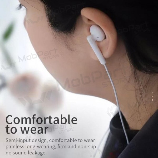 Handsfree HOCO L10 Type-C (Wit)