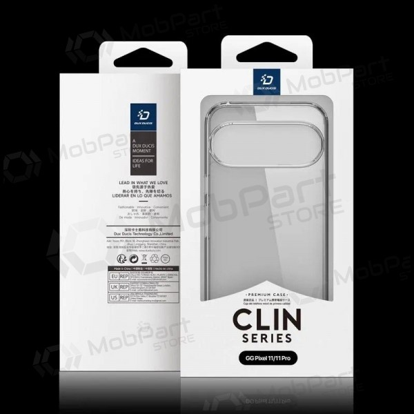 Google Pixel 11, 11 Pro hoesje - Dux Ducis Clin transparant