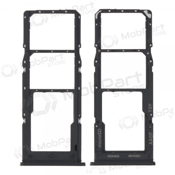 Samsung A136 Galaxy A13 5G SIM-kaarthouder (zwart) (servicepack) (origineel)