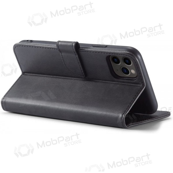 Apple iPhone 16e hoesje - Wallet Case- (zwart)