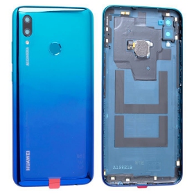 Huawei P Smart 2019 batterijklep blauw - Aurora Blue (gebruikt grade A, origineel)