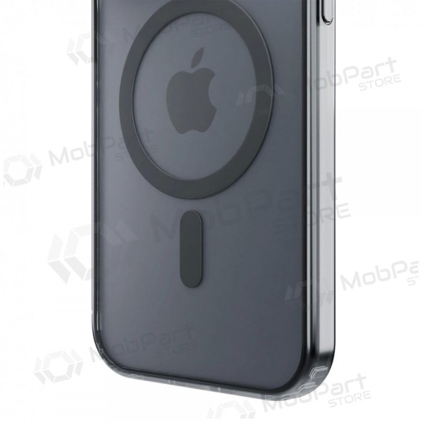 Apple iPhone 16 Pro hoesje - 3mk Frosty MagCase (zwart)