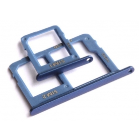 Samsung A605 Galaxy A6+ 2018 SIM-kaarthouder (2 stuks) (blauw)