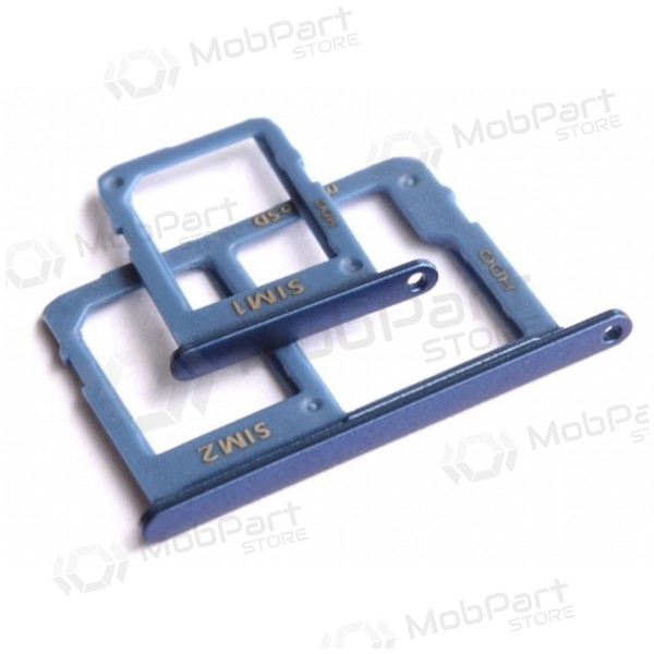 Samsung A605 Galaxy A6+ 2018 SIM-kaarthouder (2 stuks) (blauw)