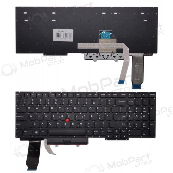 LENOVO Thinkpad E15 Gen 2, met trackpoint, US toetsenbord