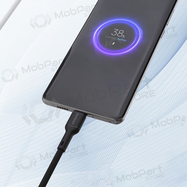 USB-kabel Dudao L9T USB-A naar USB-C 5A 1.0m zwart