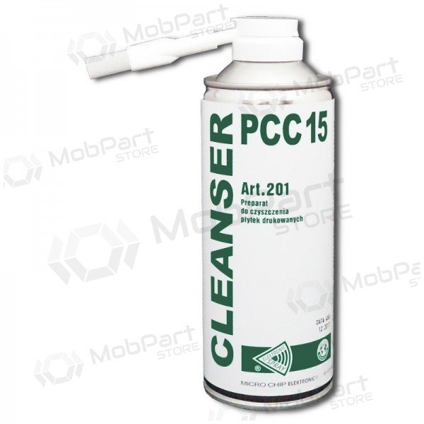 Fluxresten Oplosser Reiniger PCC 15 400ml (met kwastje)