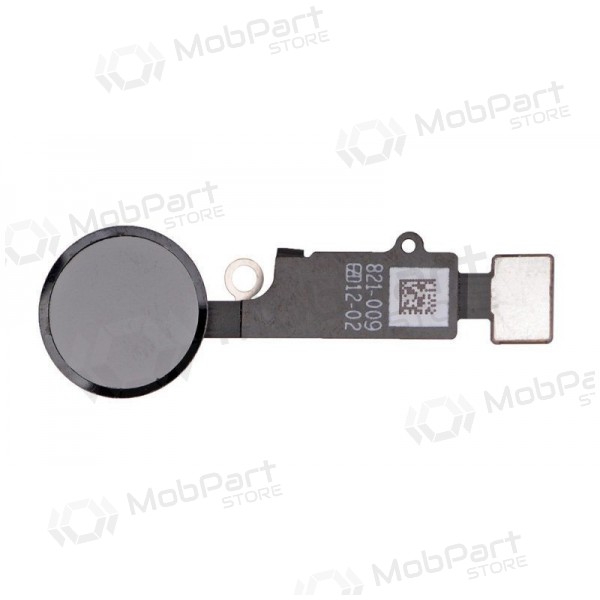 Apple iPhone 7 / 7 Plus / 8 / 8 Plus Aansluiting voor HOME-knop HX Final Edition (mechanical press) (zwart)
