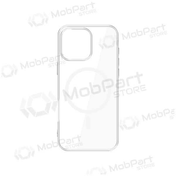 Apple iPhone 16 Pro hoesje - 3MK Clear MagCase (transparant)