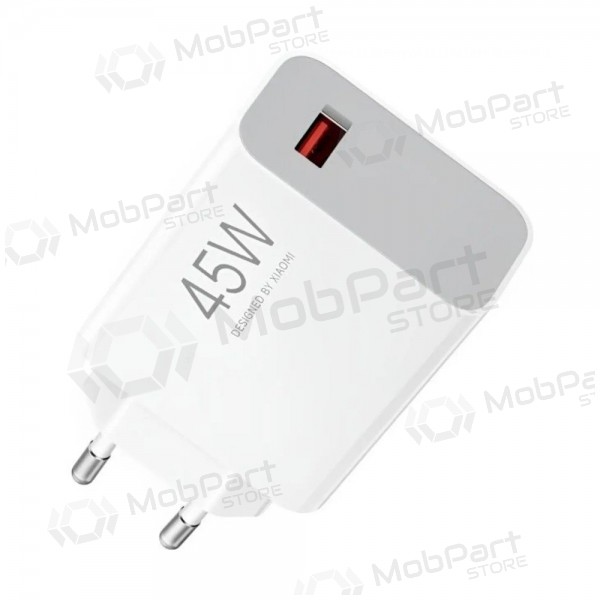Telefoonoplader Xiaomi turbo charging power adapter BHR07SLEU 45 W USB-A PD wit.