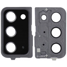 Samsung Galaxy Note 20 cameraglas (grijs) (met frame)