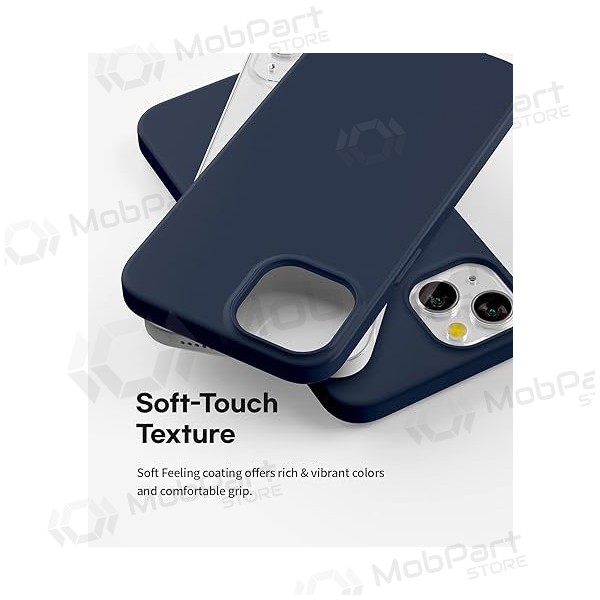 Apple iPhone 14 hoesje -Mercury Soft Feeling- (donkerblauw)