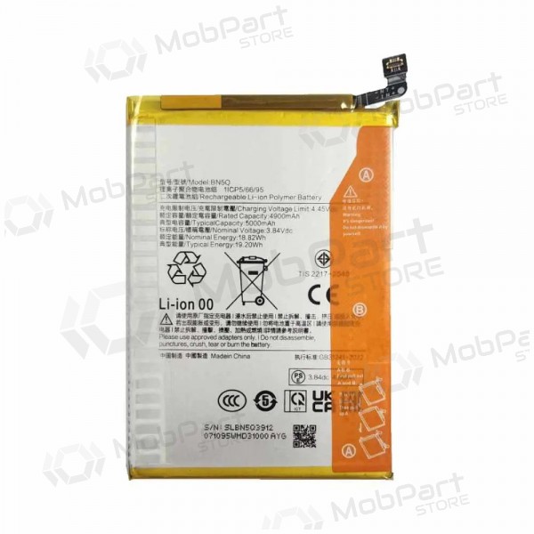 Xiaomi Redmi 13C 5G, Poco C65 batterij, accu (BN5Q) (Premium)