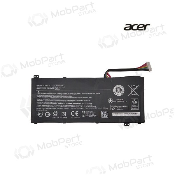 ACER AC14A8L, 4465mAh laptop accu - PREMIUM