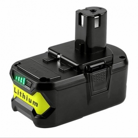 Accu Ryobi ONE+ RB18L60 / P108 voor 18V gereedschap 6Ah Li-ion met laadindicator (vervanging)
