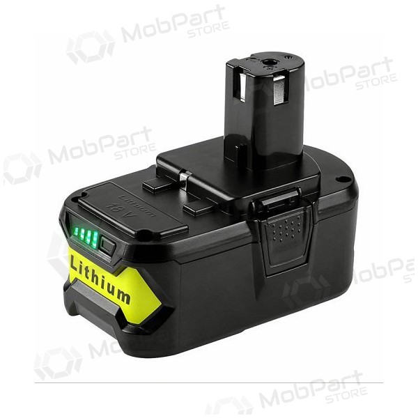 Accu Ryobi ONE+ RB18L60 / P108 voor 18V gereedschap 6Ah Li-ion met laadindicator (vervanging)