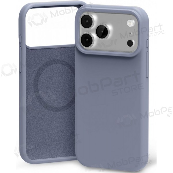 Apple iPhone 17 Pro Max, 18 Pro Max hoesje Mercury - Pure Magsafe Silicon Case (lavendelgrijs)
