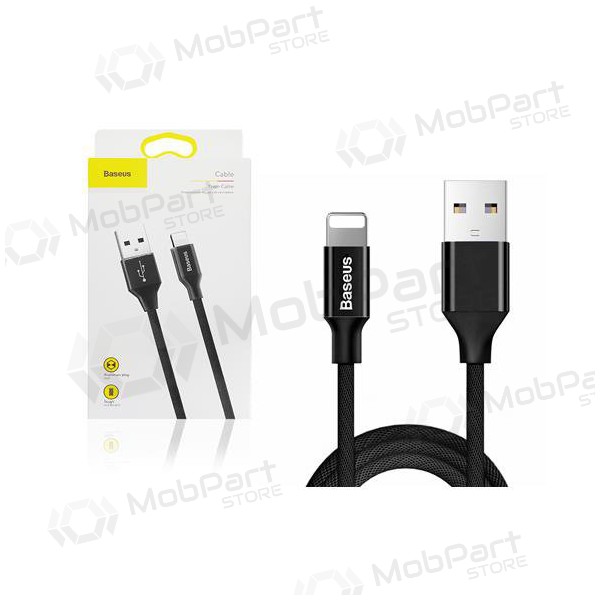 USB kabel Baseus Yiven USB Lightning 1.8m (zwart) CALYW-A01
