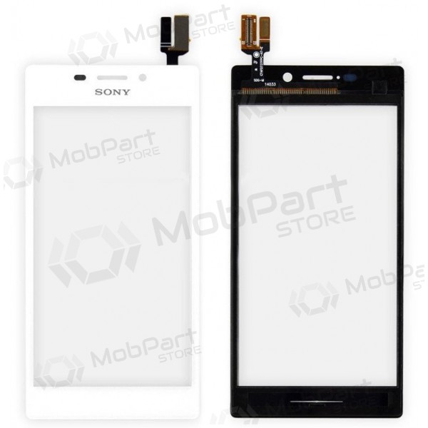 Sony D2302 Xperia M2 Dual / D2303 Xperia M2 / D2305 Xperia M2 / D2306 Xperia M2 aanraakscherm (wit)