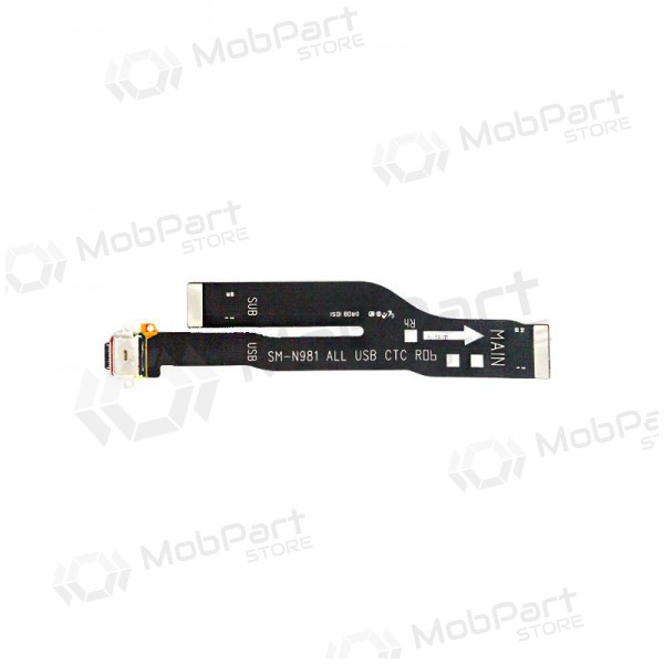 Samsung N980 / N981 Galaxy Note 20 oplaadpoort en microfoonconnector (service pack) (origineel)