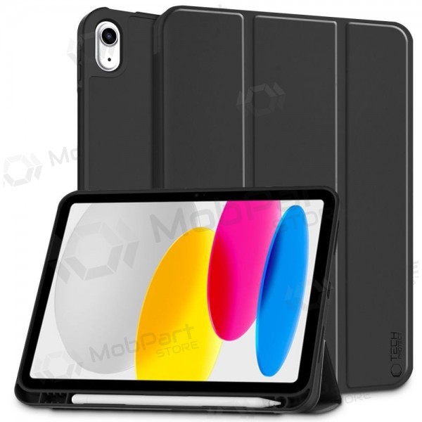 Apple iPad 10.9 2022, iPad 11 2025 hoesje - Tech-Protect SmartCase Pen Holder (zwart)