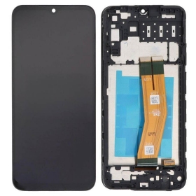 Samsung Galaxy A14 scherm (met frame) - Yellow flex (Premium)