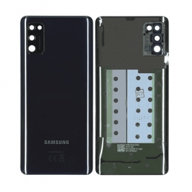 Samsung A415 Galaxy A41 2020 achterklep accu (zwart) (gebruikt grade B, origineel)