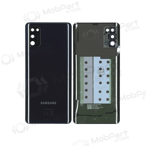 Samsung A415 Galaxy A41 2020 achterklep accu (zwart) (gebruikt grade B, origineel)