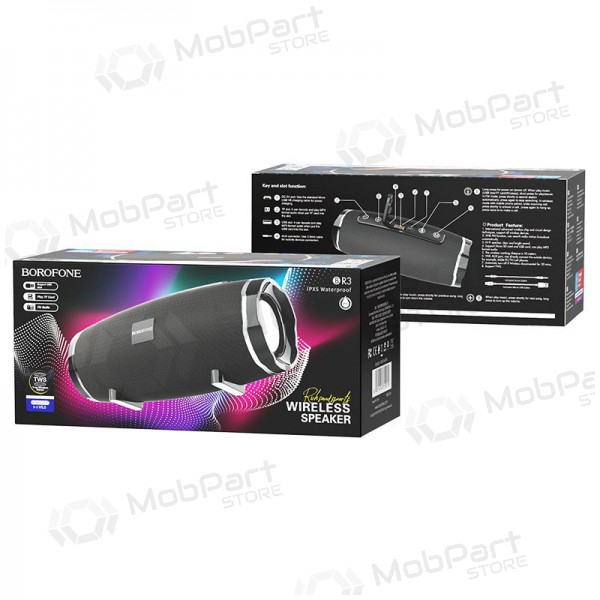 Bluetooth draagbare luidspreker Borofone BR3 (zwart)