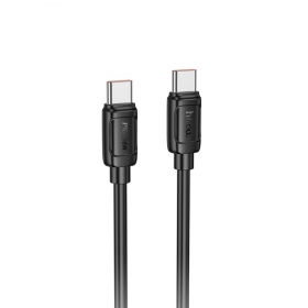 USB-C kabel Hoco X115 USB-C naar USB-C 1 m 240 W zwart