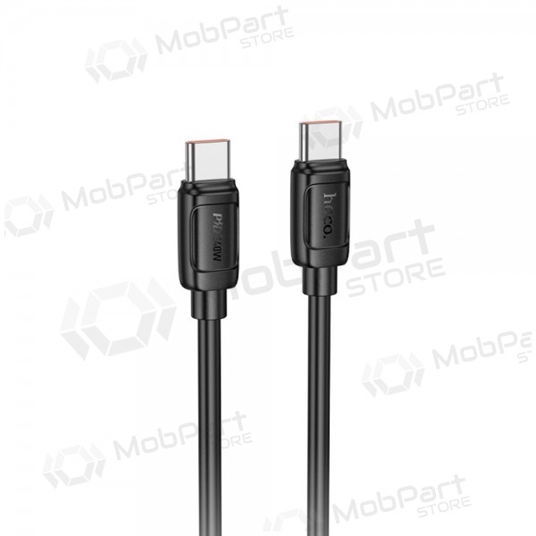 USB-C kabel Hoco X115 USB-C naar USB-C 1 m 240 W zwart